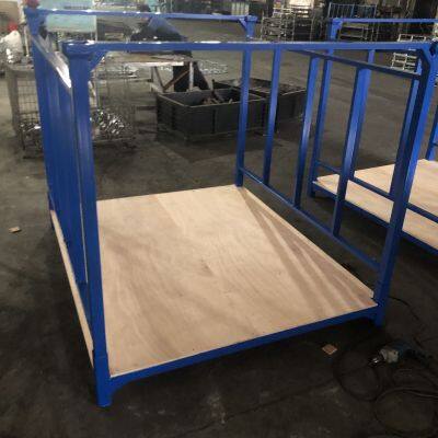 Portable Foldable Tire Stack Rack for Truck and Warehouse Storage