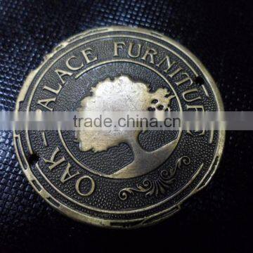 2015 Fashion Custom Company Brand Metal Letters Tag Accessories photo-2