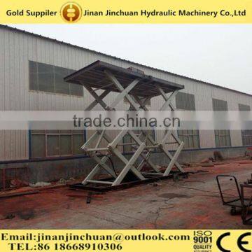 Safe and reliable stationary Elevator Platform / electric scissor lift