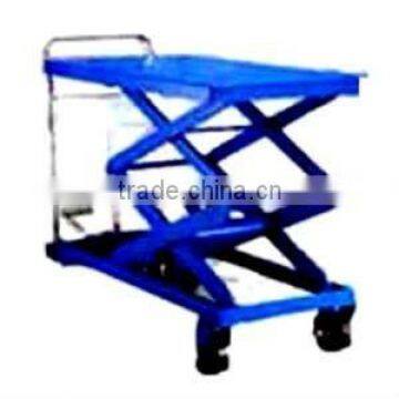 small mobile scissor lift aerial work platform