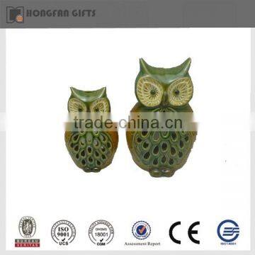 LED harvest festivalporcelain owl light set