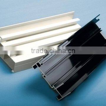 Colorful anodized extruded aluminum profile sliding windows