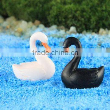 Small resin swan