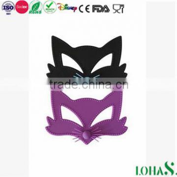 Sex Products Factory Funny Fox Face Silicone Sex Party Mask