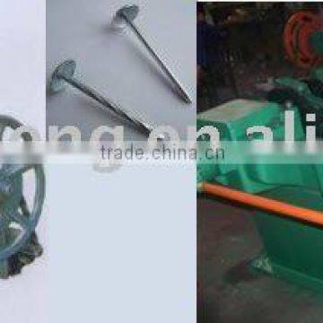 Corrugated nail machine