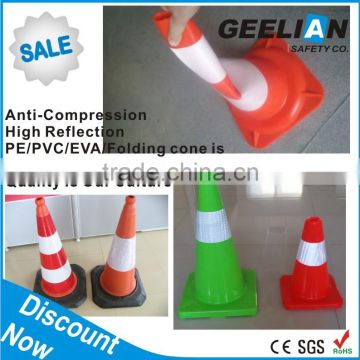 Traffic Safety Polyurethane Plastic Cone