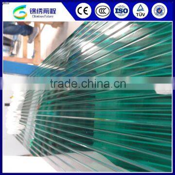 High quality 10mm clear tempered glass with CCC ISO BV SGS