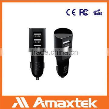 CE FCC OEM Power Supplier 3 Ports USB Car Charger Power bank