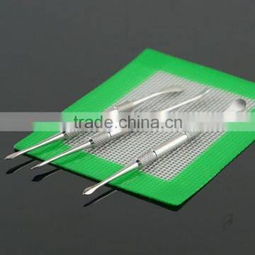 Wholesale With Non Stick Silicone Tip Stainless Steel Bho Oil Wax Custom Dab Tool photo-4