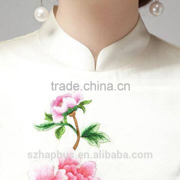 Hot New Fashion Embroidered Dress Handmade Embroidery Made in China photo-4