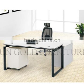 Practical and Cleverish Office Table Office Computer Desk CEO Office Desk (SZ-ODL318)