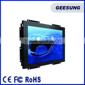 17 Inch Capacitive Touch Open Frame LCD Monitor with VGA+DVI+USB Interface