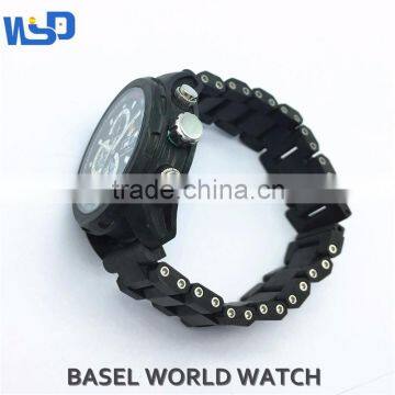 Luxury Sports Watch With Carbon Fiber Strap photo-5