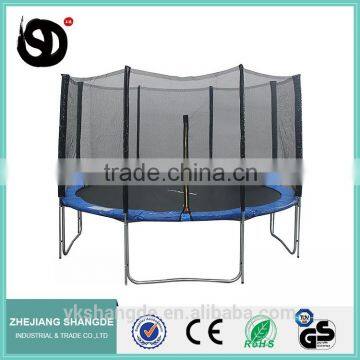 Amusement Equipment 14 Big Heavy Duty Round Trampoline With Child Safety Net photo-6