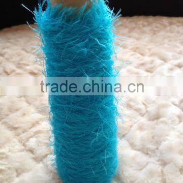 4NM100%Nylon feather yarn knitting pattern for sweater (FACTORY)