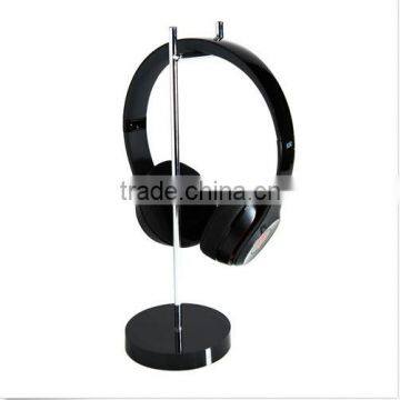 Acrylic Aluminum Headphone Display Stand Holder Rack / Earphone Headset Hanger photo-4