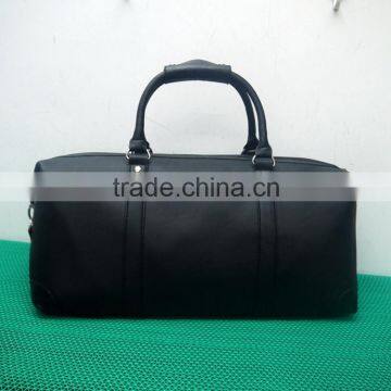 Wholesale Alibaba Genuine Leather Bag for Traveling Men Leather Travel Bag