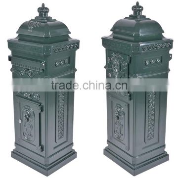 Lion Decorative Cast Aluminiun Big Mailbox From Chengfeng