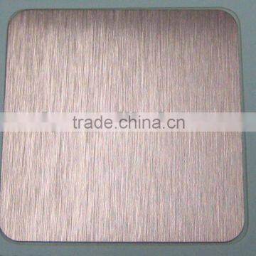 aluminum sheet anodized brushed