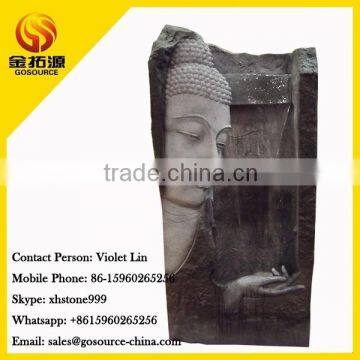 granite buddha head fountain