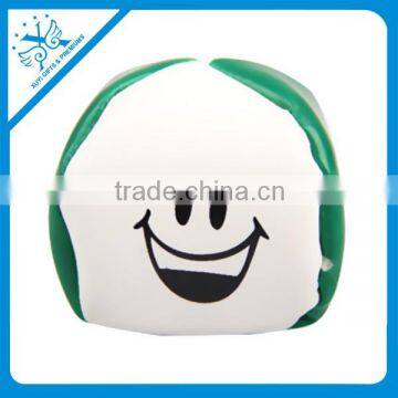 Chinese 4 Panel PVC Leather Sandbags Ball Chinese Woven Juggling Ball Chinese CustomizedFootbag