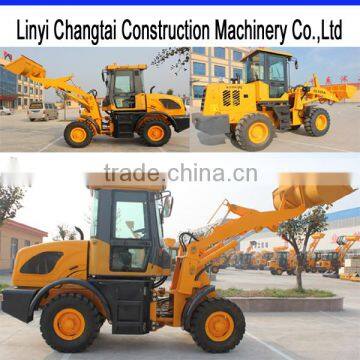 cheap china made 1.6ton small wheel loader ZL-16/1.5T 1.6T 1.8T small wheel loader with joystick/forklift wheel loader ZL16F