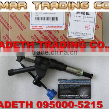 DENSO common rail injector 095000-5215 for HINO P11C 23670-E0351, Kobelco SK450