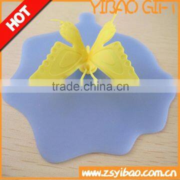 Custom Design Food Grade Butterfly Silicone Lid for Any Cups