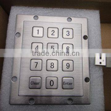 Stainless Steel 12 Keys Keypad photo-4
