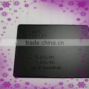 High Quality Cheap Anodized Aluminum Business Card photo-2