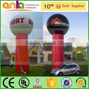 Outdoor Advertising Cheap Vinyl Inflatable Pizza Column / Tube photo-3