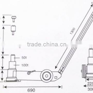 Pneumatic Hydraulic Jack photo-2