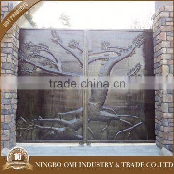 Professional manufacture factory directly galvanized wrought iron fencing