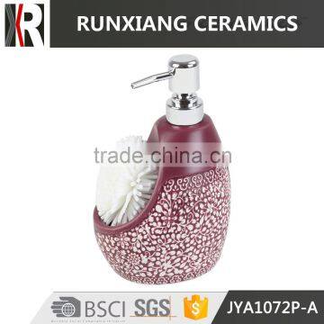 hot sale fashion ceramic soap dispenser