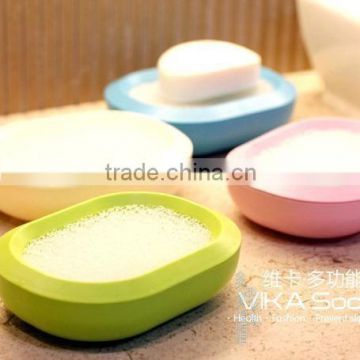 2014 vika Factory Price and Fashion travel plastic soap box