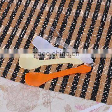 New Product Disposable Plastic Ice Cream Spoon