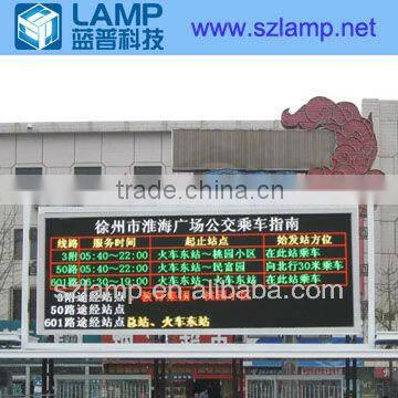 Lamp P10 SMD outdoor LED rolling sign