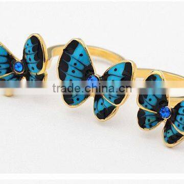 fashion butterfly rings