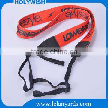 Customized Logo Fashion Polyester Neck DSLR Camera Strap