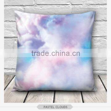 high quality fashion blue cloud design 3d digital print pillowcases fullprint decorative throw pillow covers seat cushion Cover