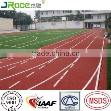 Sandwich Running Tracks System Synthetic Rubber Running Track Material photo-2
