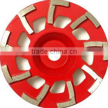 150mm CPC L-shaped segment diamond grinding wheel for concrete and stone