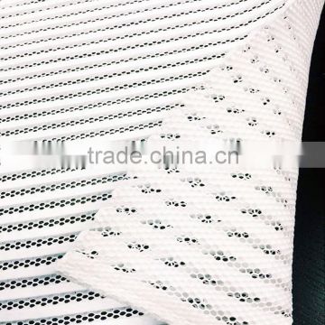 white air mesh fabric for apparel