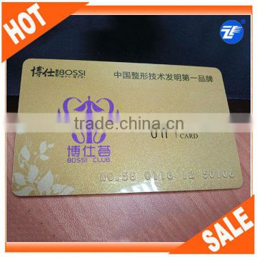 Customized design prepaid scratch card