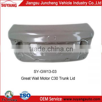 Replacement Steel Trunk Lid For Great Wall C30 Car Auto Body Parts