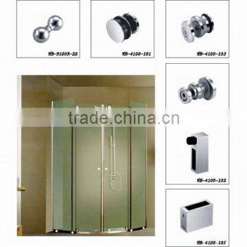 New Small desing shower room accessories glass connector