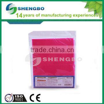 Red Needle Punched Nonwoven Geotextile