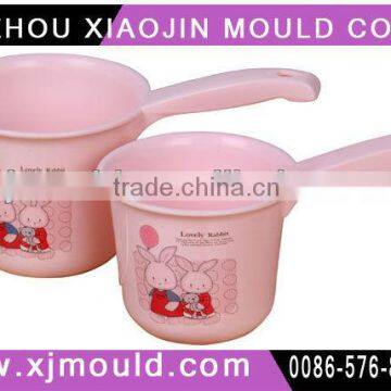 Plastic water spoon injection mould making