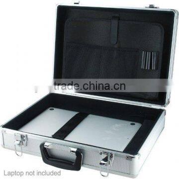 Aluminium Laptop and Test Equipment Silver Flight Case - 450x330x125mm photo-4