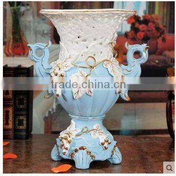 2016 new arrival lounge decorative colorful table vase for European style decor